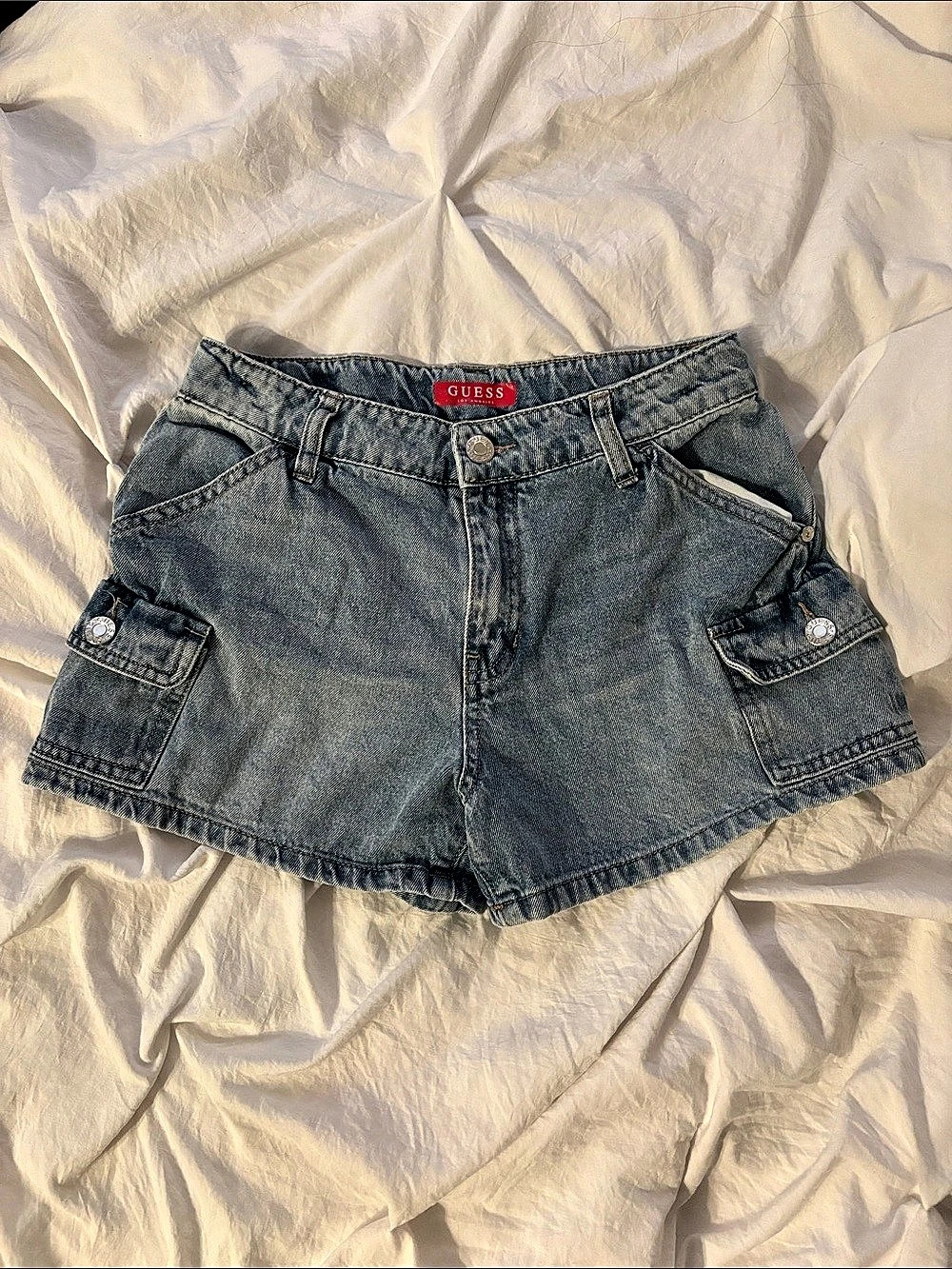 Guess Girl's Denim Jean Shorts Size 14